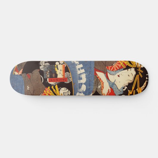 KUNST SKATEBOARD / JAPAN COLLECTION / GEISHA (Horizontal)