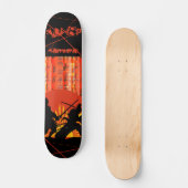 KUNST SKATEBOARD / JAPAN COLLECTION / SAMURAI (Vorderseite)