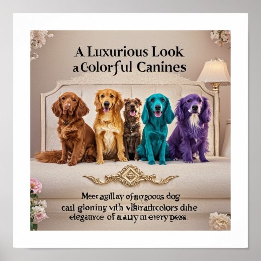 Kunst: Skulpturale Möbel Poster (Vorne)