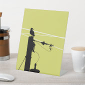 Kunst Sockelschild (In SItu)