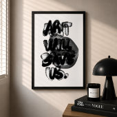 Kunst soll das Gestörte trösten Poster Zitat
