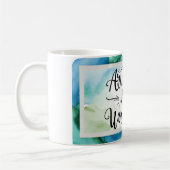 Kunst spricht, wo Worte Versagt werden Kaffeetasse (Links)