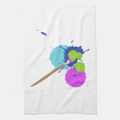 Kunst-Spritzer Handtuch (Vertikal)