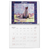 Kunst-Steppdecken-Kalender Kalender (Mär 2027)