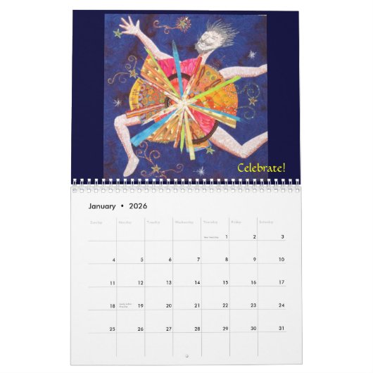 Kunst steppt 2013 kalender (Jan 2026)