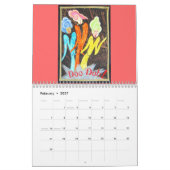 Kunst steppt 2013 kalender (Feb 2027)