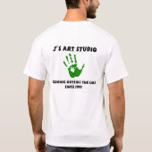 Kunst-Studio J - T - Shirt (Rückseite)