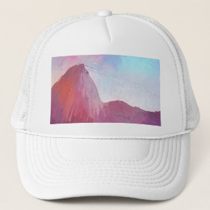 Kunst Sugarloaf Berg Rio de Janeiro Truckerkappe