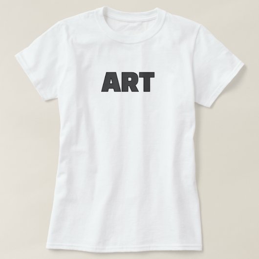 Kunst-T-Shirt T-Shirt (Design vorne)