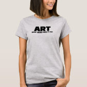 Kunst-T-Shirt T-Shirt (Vorderseite)