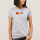 Kunst-T-Shirt T-Shirt (Vorderseite)