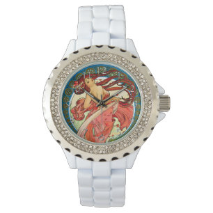 Kunst-Tanz Armbanduhr