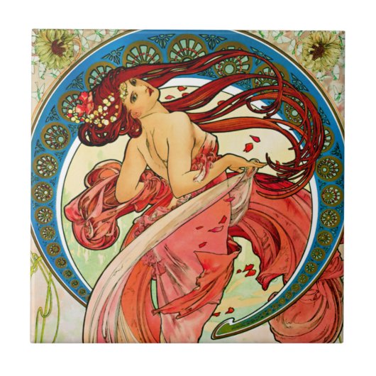 Kunst-Tanz Fliese (Vorderseite)