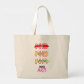 Kunst-Tasche herstellen Jumbo Stoffbeutel (Rückseite)