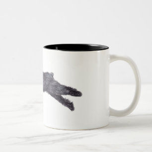 Kunst-Tasse Bouvier DES Flandres Hunde Zweifarbige Tasse