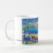 Kunst-Tasse: Mutter Iveys Bucht Cornwall Kaffeetasse (Links)