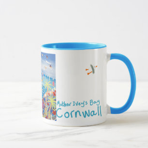 Kunst-Tasse: Mutter Iveys Bucht Cornwall Tasse