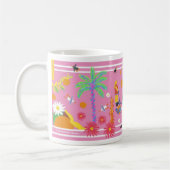 Kunst-Tasse: Sommerzeit-Garten II Cornwall Kaffeetasse (Links)