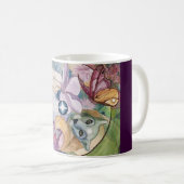 Kunst-Tasse: "Wesentlich-Rad " Kaffeetasse (VorderseiteRechts)
