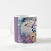 Kunst-Tasse: "Wesentlich-Rad " Kaffeetasse (Vorderseite Links)