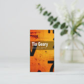 Kunst-Technologie-Visitenkarte "Grafiker " Visitenkarte (Stehend Vorderseite)