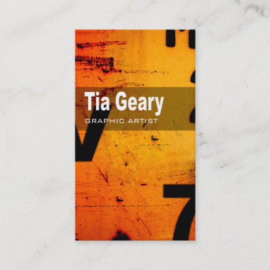 Kunst-Technologie-Visitenkarte "Grafiker " Visitenkarte (Vorderseite)