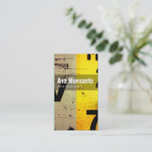 Kunst-Technologie-Visitenkarte "Netz-Designer " Visitenkarte (Stehend Vorderseite)