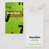 Kunst-Technologie-Visitenkarte Visitenkarte (Vorne/Hinten)