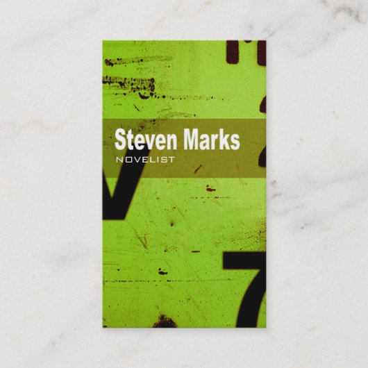 Kunst-Technologie-Visitenkarte Visitenkarte (Vorderseite)