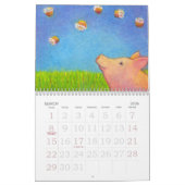Kunst-Tiermalereien 2013 des Spaßes glückliche Kalender (Mär 2026)