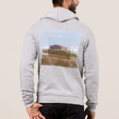 Kunst trifft Foto - Ziggurat Hoodie (Rückseite)