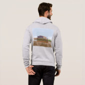 Kunst trifft Foto - Ziggurat Hoodie (Schwarz voll)