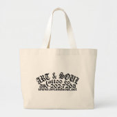 KUNST-U. SOUL-TASCHE JUMBO STOFFBEUTEL (Vorne)