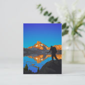 Kunst - Über Banner Peak - John Muir Trail Postkarte (Stehend Vorderseite)