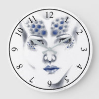 Kunst-Uhr Fräulein-Universe Alien Dame Original