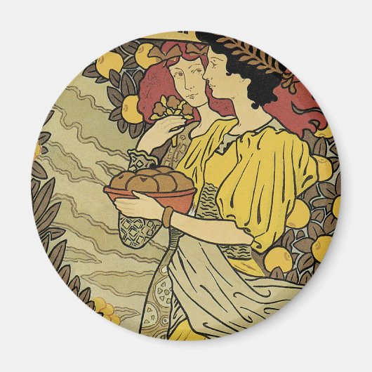 Kunst und Dekoration Magnet (Vorne)