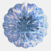 Kunst und Design der Papier-Zierkarte Ornament Karte (Rückseite)