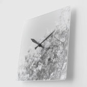 KUNST UND DESIGN DER Wall-Clock-KUNST Quadratische Wanduhr (Winkel)