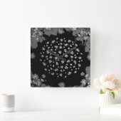 KUNST UND DESIGN DER Wall-Clock-KUNST Quadratische Wanduhr (Zuhause)