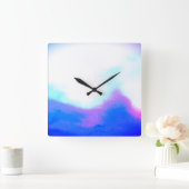 KUNST UND DESIGN DER Wall-Clock-KUNST Quadratische Wanduhr (Zuhause)