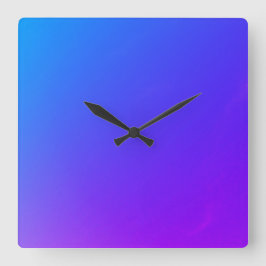 KUNST UND DESIGN DER Wall-Uhr Quadratische Wanduhr