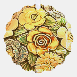 KUNST UND DESIGN DER Zierkarte Ornament Karte