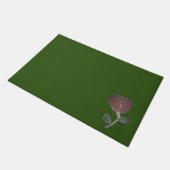 KUNST UND DESIGN FUßMATTE (Schrägansicht)