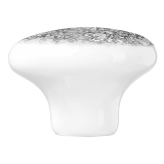 KUNST UND DESIGN Keramik Pull Keramikknauf (Seitenansicht)