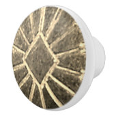 KUNST UND DESIGN Keramik Pull Keramikknauf (Rechts)