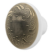 KUNST UND DESIGN Keramik Pull Keramikknauf (Rechts)