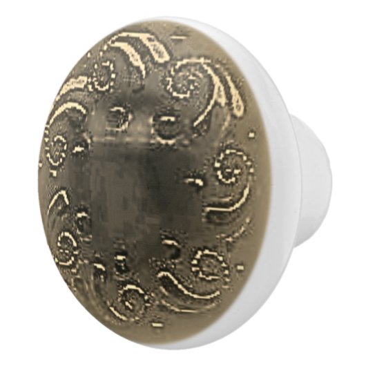 KUNST UND DESIGN Keramik Pull Keramikknauf (Rechts)