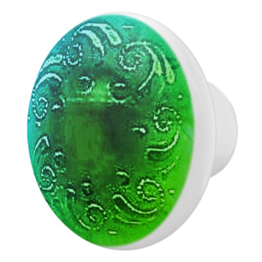 KUNST UND DESIGN Keramik Pull Keramikknauf (Rechts)