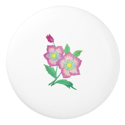 KUNST UND DESIGN Keramik Pull Keramikknauf (Vorderseite)