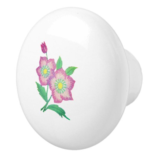 KUNST UND DESIGN Keramik Pull Keramikknauf (Rechts)